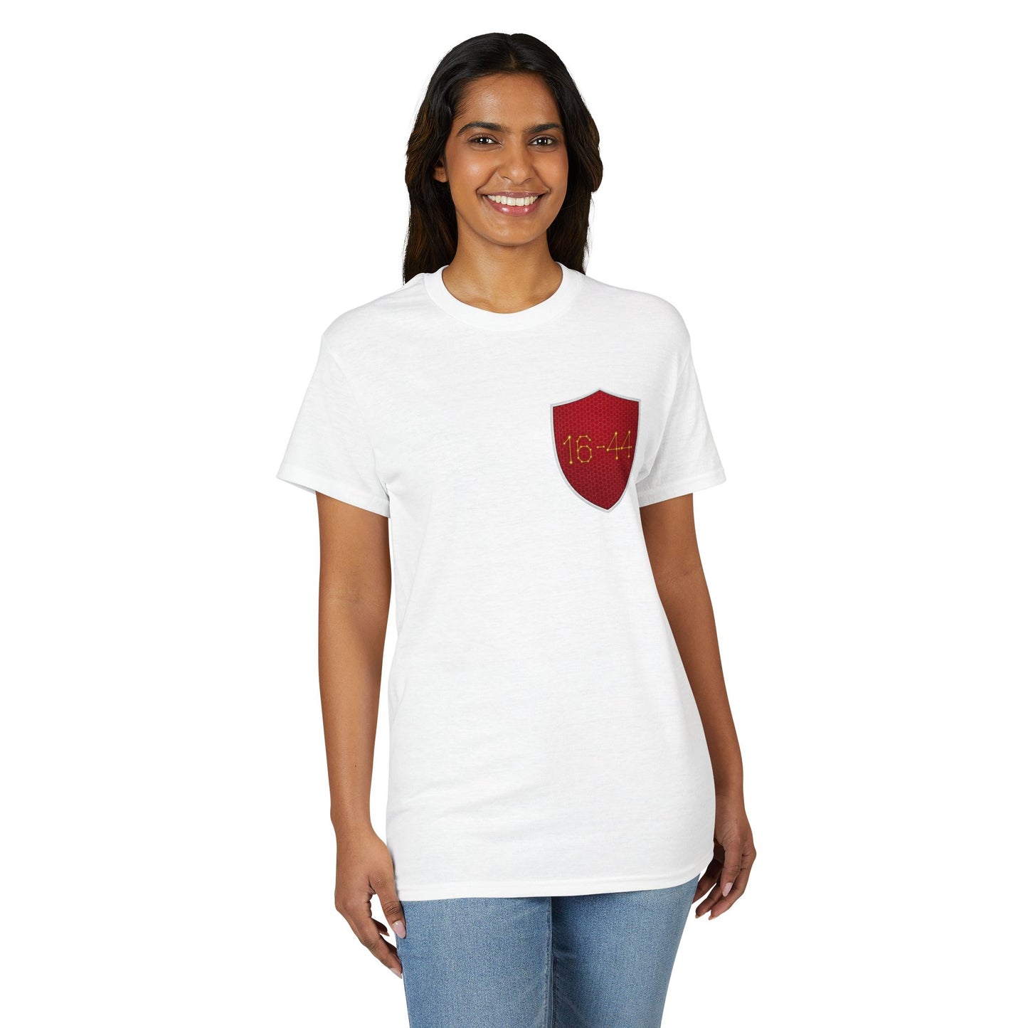Monza Circuit Racing - 16 . 44 Fan Tee - White Graphic T-Shirt