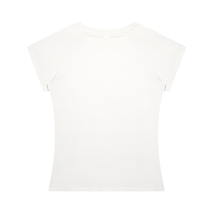 Yas Marina Circuit – Minimalist Line Art - Women’s Slim Raglan T-Shirt