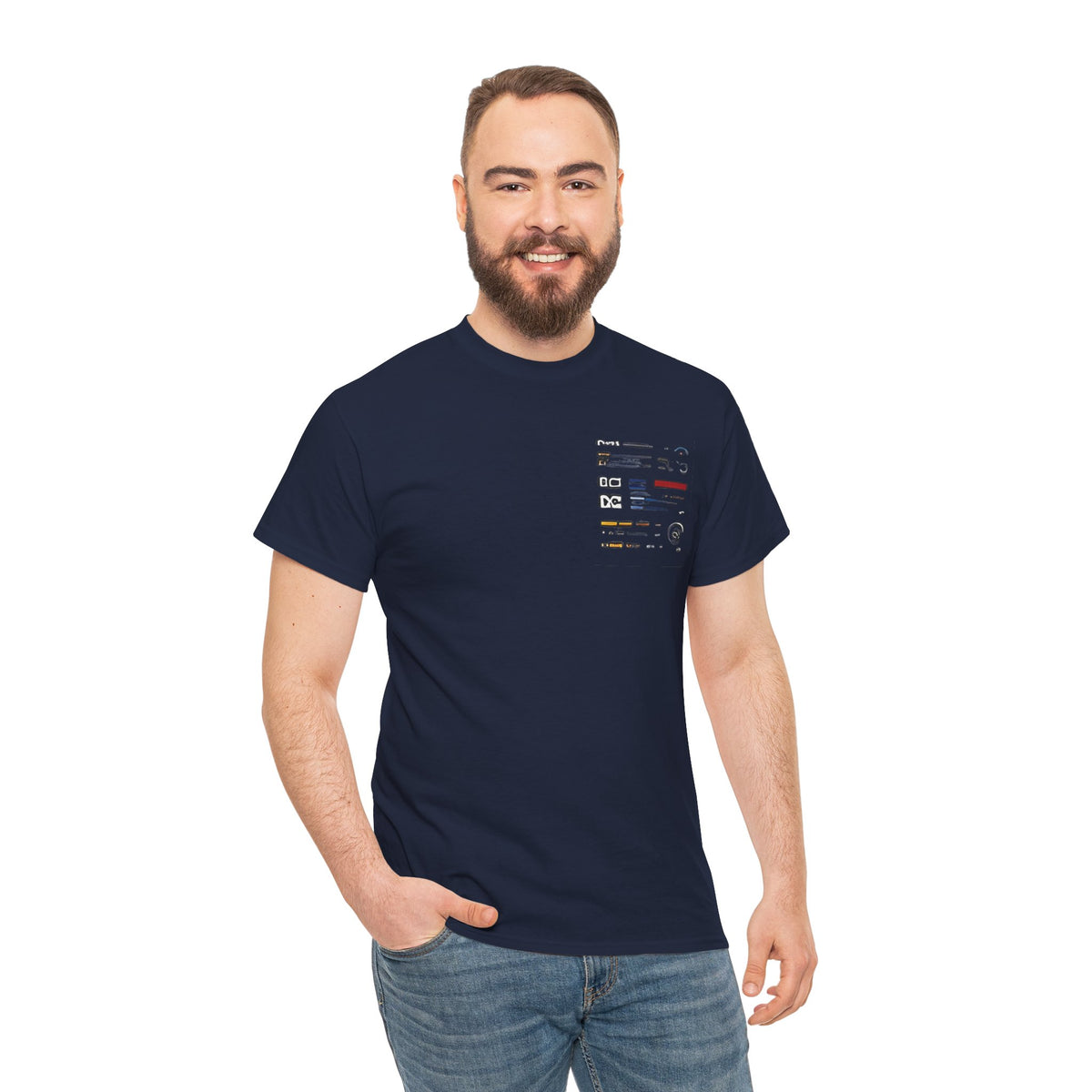 Racing Dash Tech Tee — Number 3 Motorsports Graphic T-Shirt